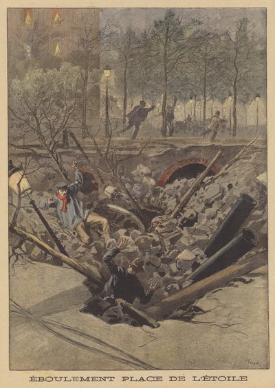 Subsidence on the Place de l