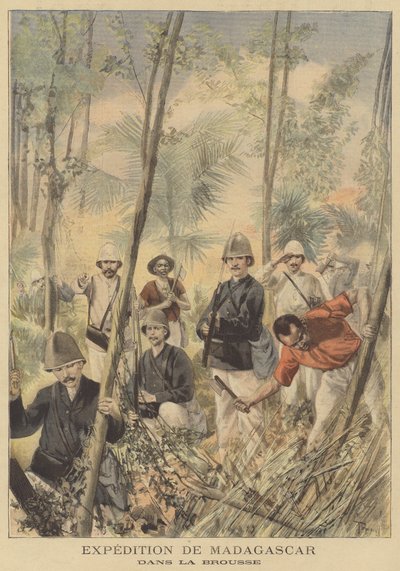 The French Expedition to Madagascar by after Oswaldo Tofani