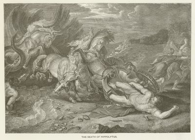 The Death of Hippolytus by after Peter Paul Rubens