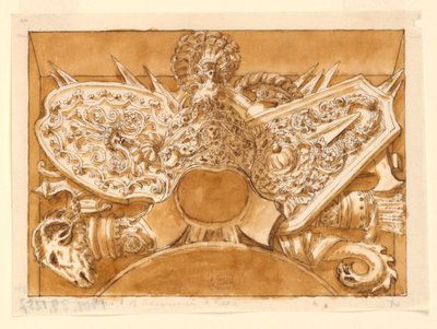 Design for a Trophy by after Polidoro da Caravaggio