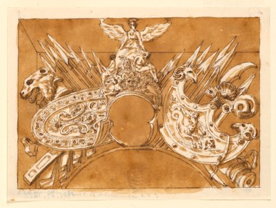 Military Trophy after Polidoro da Caravaggio by after Polidoro da Caravaggio