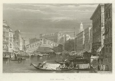 The Rialto by Samuel (after) Prout
