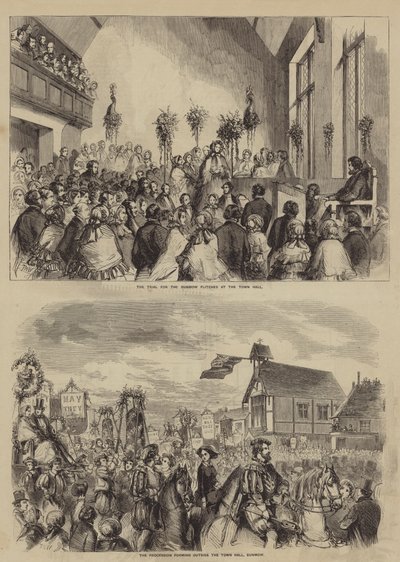 The Dunmow Flitches by after Thomas Harrington Wilson