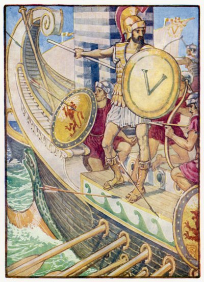 He became a target for every arrow by after Walter Crane