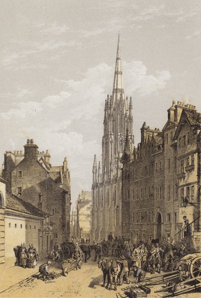 New Assembly Hall, Edinburgh by after William Leighton Leitch