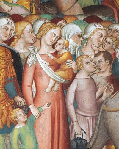 Crossing the Red Sea by also Manfredi de Battilori Bartolo di Fredi