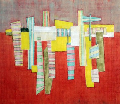 Modern Abstract Cityscape by andrea de ranieri