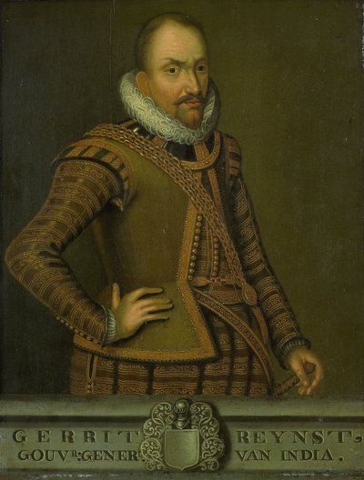 Portrait of Gerard Reynst, Governor-General of the Dutch East Indies by anonymous (copy after)