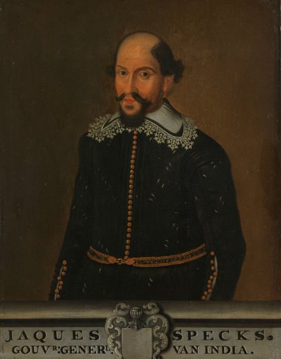 Portrait of Jacques Specx, Governor-General of the Dutch East Indies by anonymous (copy after)