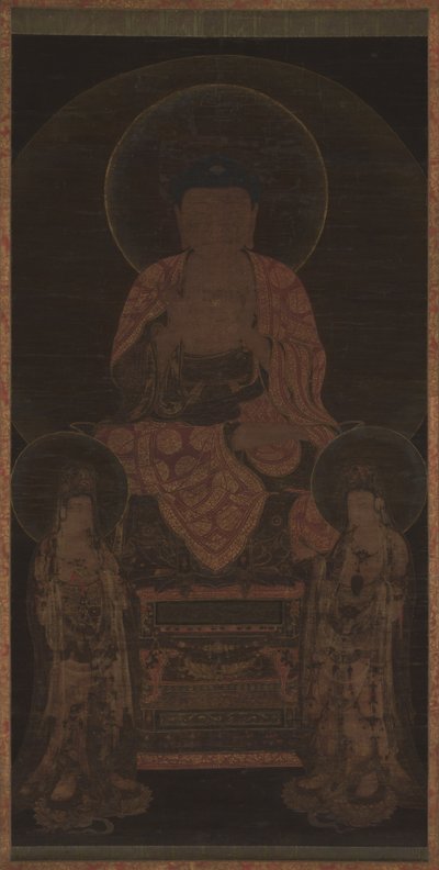 Amitabha Triad by anonymous 