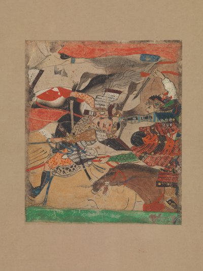 Battle at Rokuhara, from The Tale of the Heiji Rebellion (Heiji Monogatari) by anonymous 