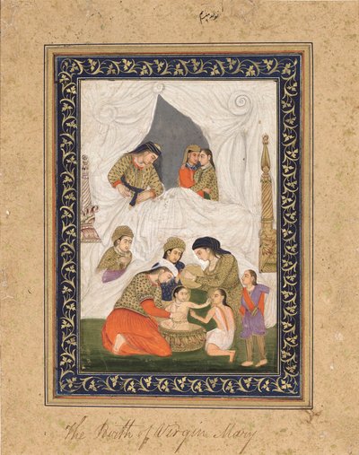 Birth of the Virgin Mary by anonymous 
