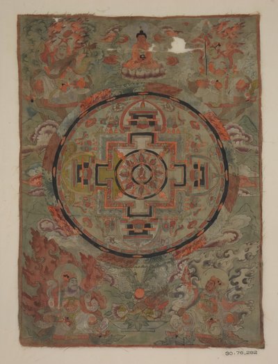 Buddha Surrounded By Bodhisattvas by anonymous 