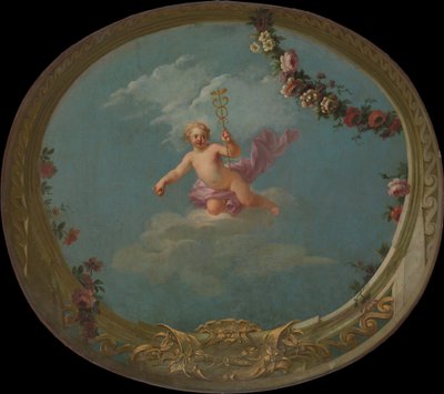 Cupid as a Messenger, with Caduceus by anonymous 