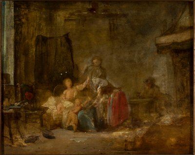 Family Scene by anonymous 