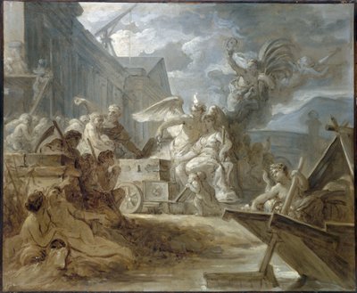 Allegory of the City of Paris by anonymous 