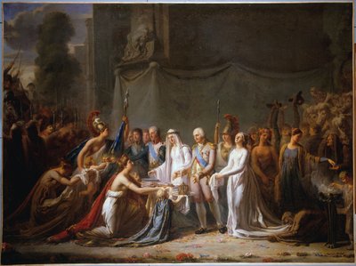 Allegory of the Entry of Louis XVIII into Paris, May 3, 1814 by anonymous 