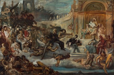 The Apotheosis of Victor Hugo by anonymous 