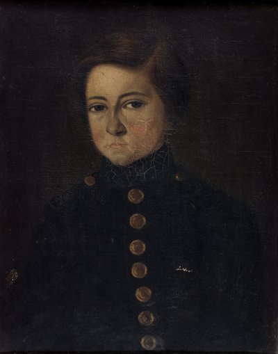 Portrait of the Presumed Léopold Hugo (1827-1866) by anonymous 