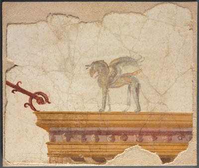 Griffin Atop Entablature by anonymous 