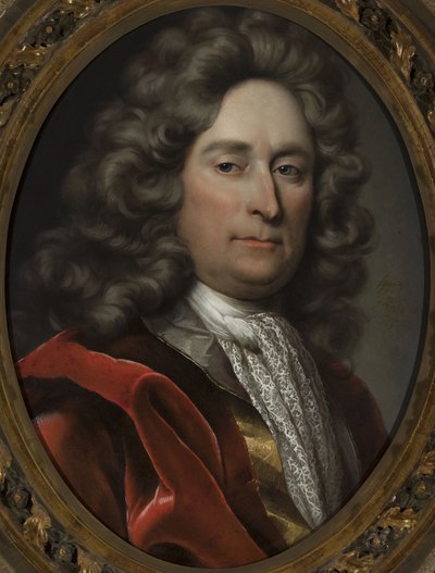 Portrait of a Man in a Grey Wig by anonymous 