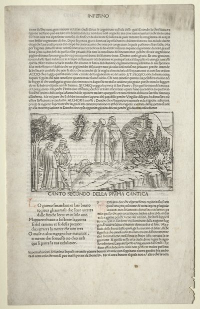 Dante and Virgil with the Vision of Beatrice by attributed to Baccio Baldini (Italian, c. 1436 1487)