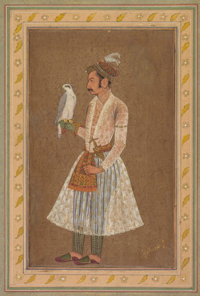 Portrait of Raja Jagat Singh of Nurpur (reigned 1618-46) by attributed to Bichitr
