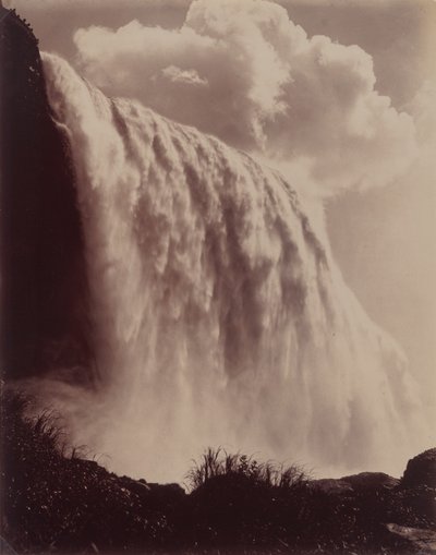 Niagara Falls by attributed to Charles Bierstadt