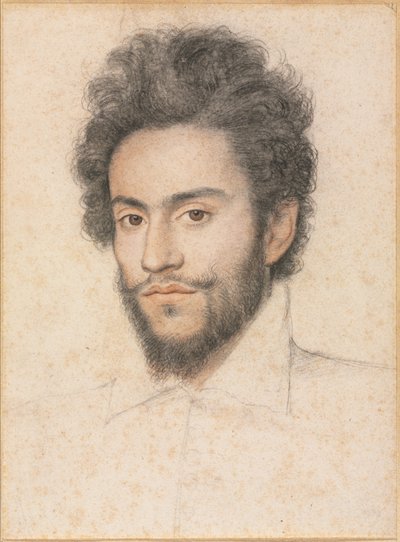 Young Man with a Beard by attributed to François Quesnel