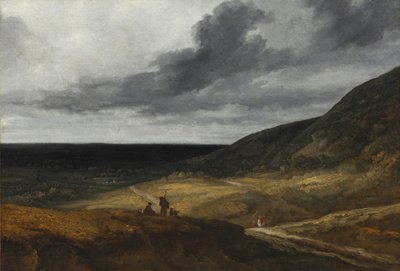 Landscape Near Paris by attributed to Georges Michel
