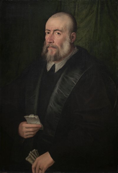 Portrait of an Old Man by attributed to Giulio Campi