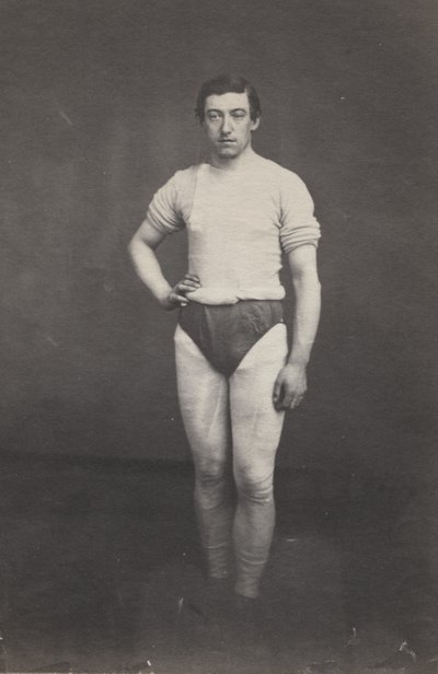 Young Man in Athletic Outfit by attributed to Oliver H. Willard