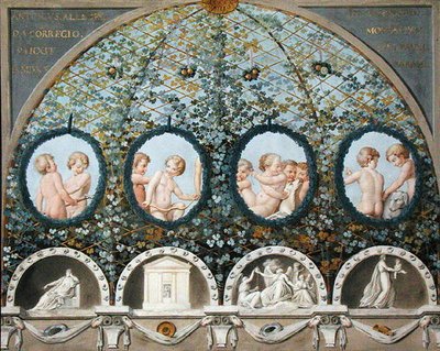 Design for a Ceiling Fresco, published c.1780 by c.1489 1534 after Correggio