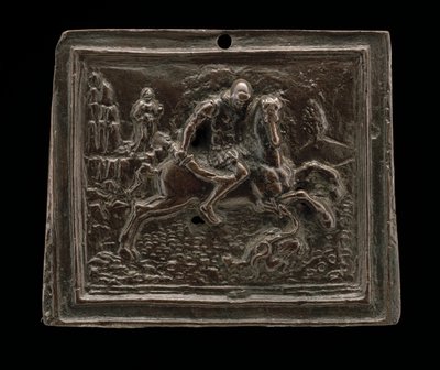 Saint George and the Dragon by called Riccio Andrea Briosco