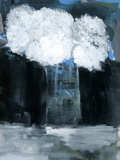 Abstract Cloudscape Reflection by cartissi