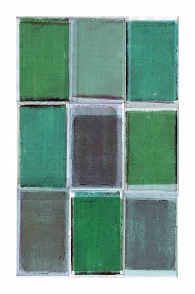 Abstract Green Layers by cartissi