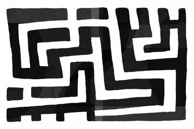 Abstract Maze Pattern by cartissi