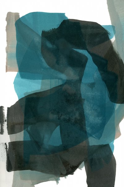Abstract Teal Layers by cartissi