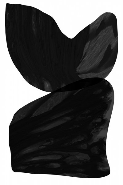 Black Abstract Forms by cartissi