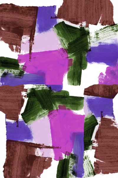 Bold Brushstroke Abstract by cartissi