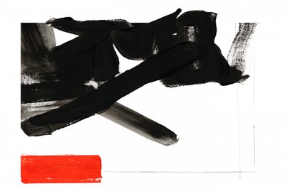 Bold Red Black Contrast by cartissi