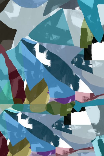 Colorful Layered Shapes by cartissi