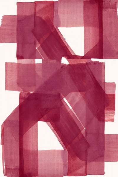 Crimson Geometric Layers by cartissi