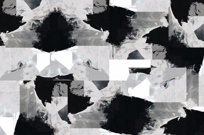 Dynamic Black White Abstract by cartissi