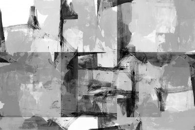 Dynamic Grayscale Abstract by cartissi