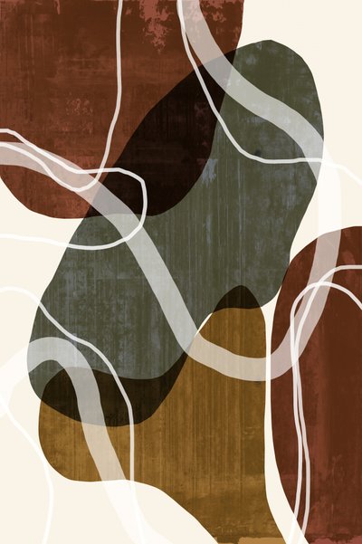 Earthy Abstract Shapes by cartissi