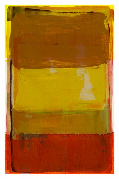 Earthy Hues Abstract Blocks by cartissi