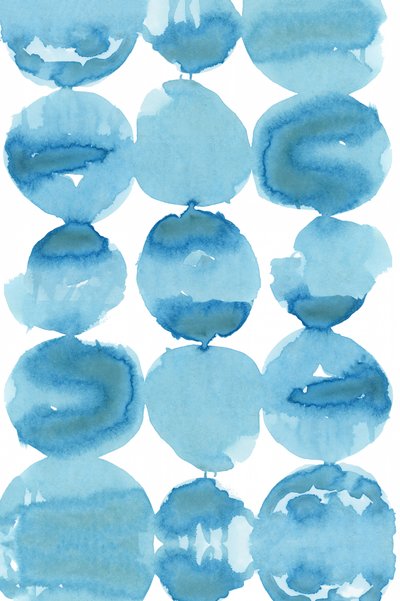 Fluid Blue Abstract by cartissi