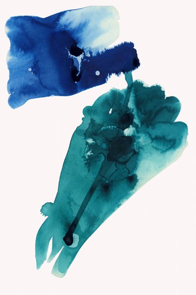 Fluid Blue Teal by cartissi