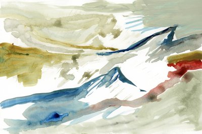 Fluid Mountain Landscape by cartissi